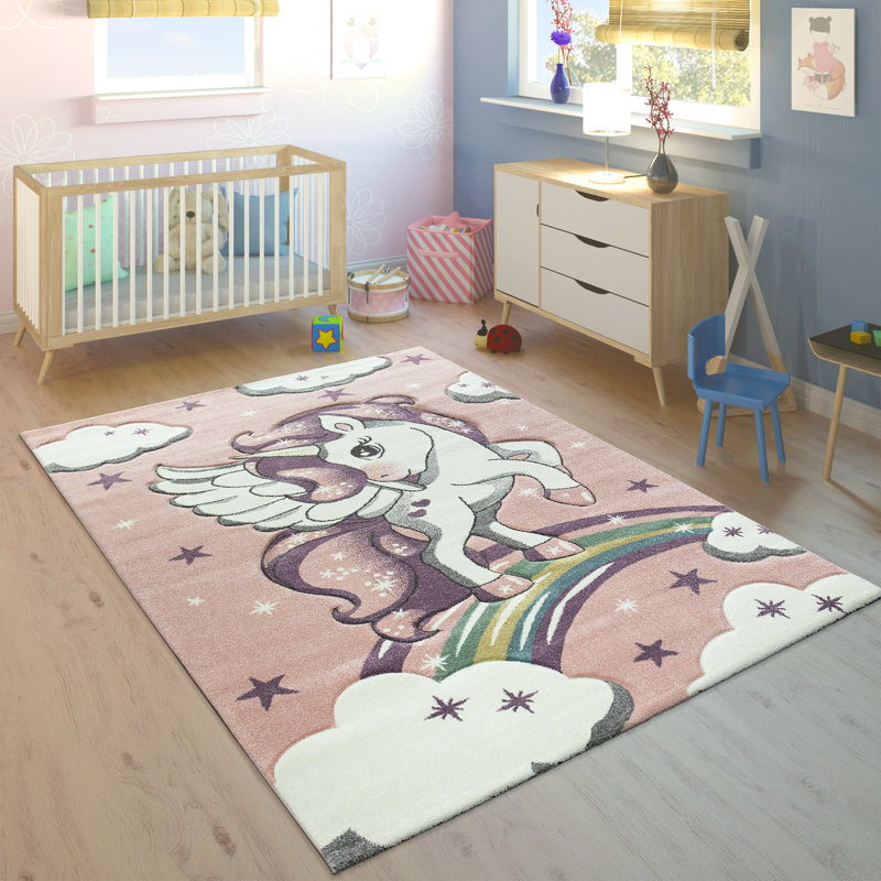 Byerly Polypropylene Rug, Rectangle 6'7" x 9'6"