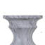 Tables de bout d'extérieur en ciment pour patio, table d'appoint de jardin en faux terrazzo, petite table d'appoint ronde moderne pour l'extérieur, tabouret de jardin en souche d'arbre pour l'intérieur et l'extérieur