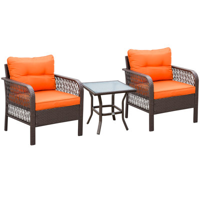Zolotas Rattan Bistro Set