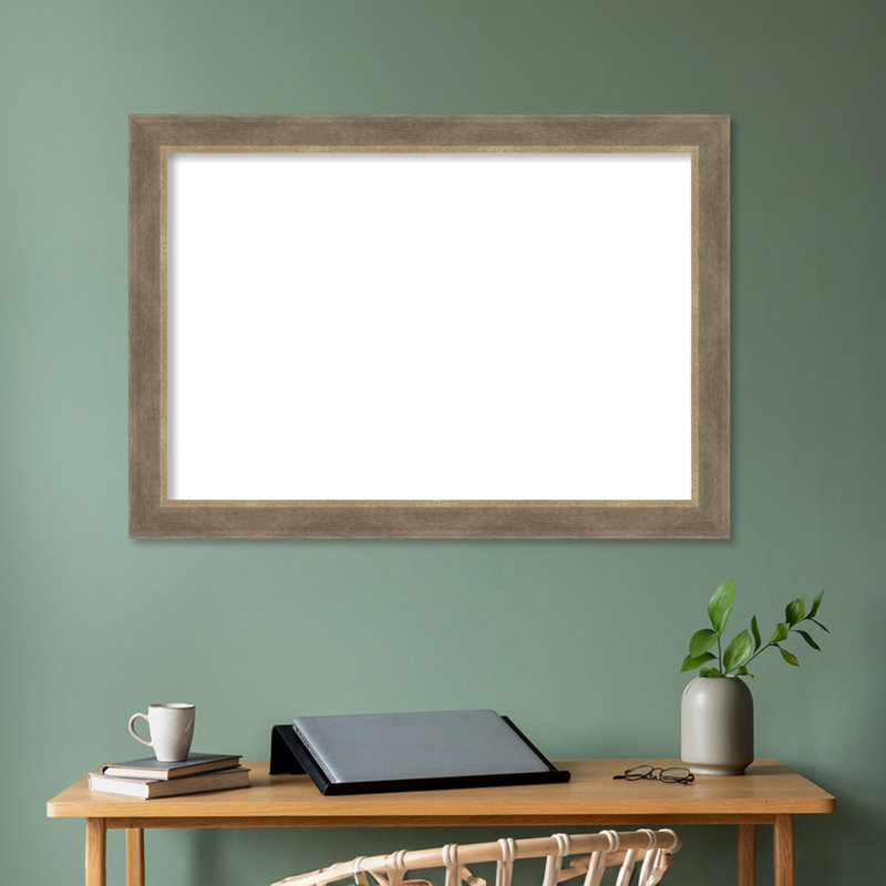 Tableau magnétique effaçable à sec Driftwood, H 29 po x l 41 po