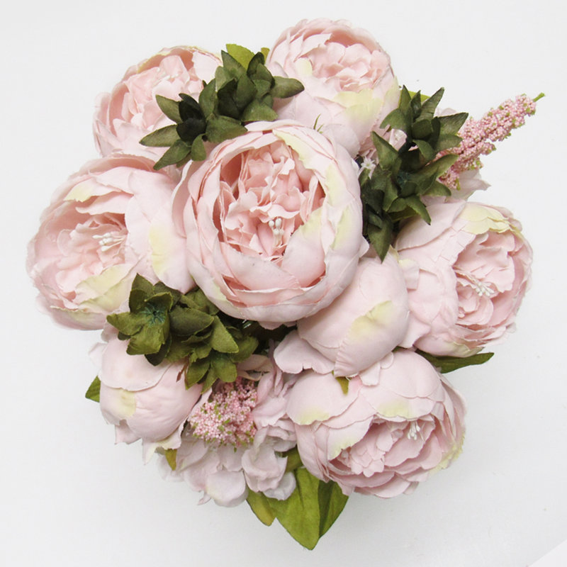 Buisson de pivoines de luxe mélangé, Rose clair