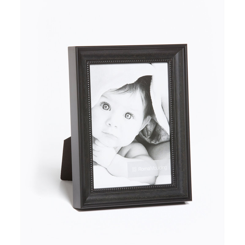 Cadre photo Ramino, charbon, 5" x 7"