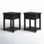 Ensemble de table de chevet 1 tiroir Helene-655527369