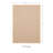 Aahna Handmade Light Beige Berber with Beige Cotton Border Area Rug-4555053