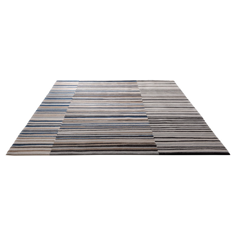 Seashore Striped Hand Woven Area Rug, Rectangular 170 x 240cm