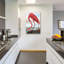  «Pink Flamingo» par Stellar Design Studio, art mural en verre acrylique, 24 po x 36 po-205458130