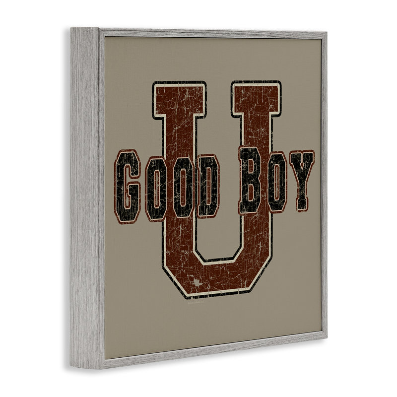 «Good Boy U», estampe numérique par Spirit Animals / Life Is High, Estampe numérique Farmhouse, H 24 po x l 24 po