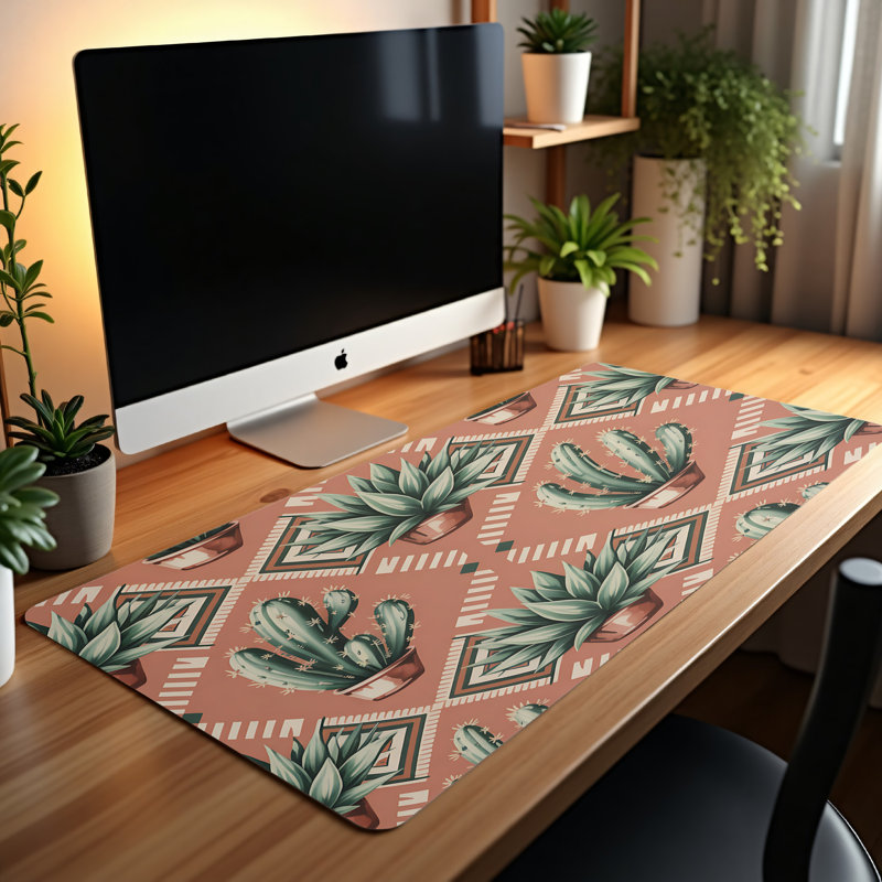 Polyester Desk Pad, 31.5x15.5