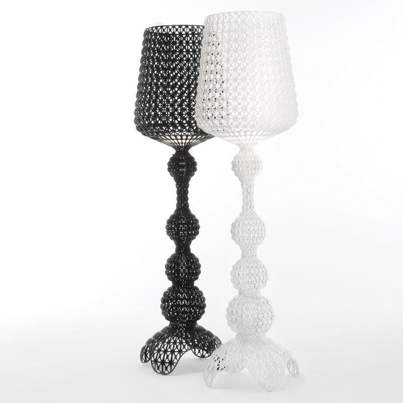 Kabuki LED Floor Lamp, Black