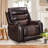 Abba Faux Leather Single Reclining Sofa-1321626545