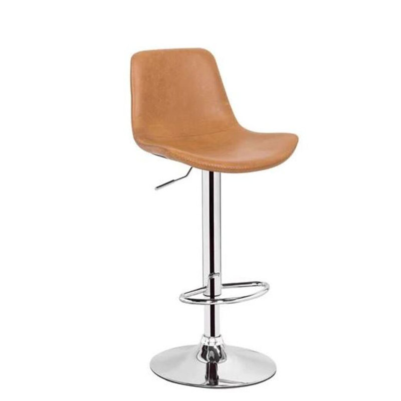 Tabouret réglable Oscar, Tanné
