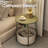 Side Table With Charging Station-339260170