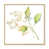 Toile avec cadre flottant beige