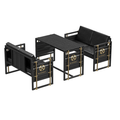 Ensemble de salle à manger rectangulaire L 47,24 po x l 23,62 po Diamantino