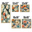Herblay - Ensemble de 5 impressions sur toile florales-103335026