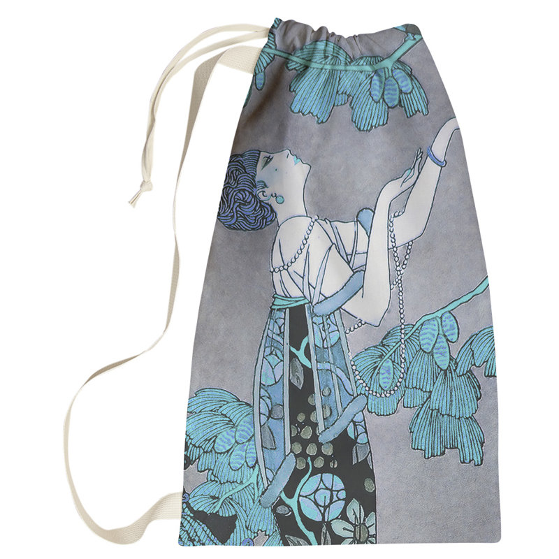 Sac à linge pour femme Simsbury, Petit (H 64 po x l 20 po x P 1,5 po), Bleu