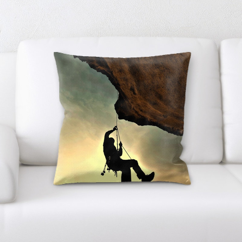 Microsuede Throw Pillow
