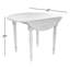 Table de salle à manger à rallonge en bois d'hévéa massif Cecelia-636440108