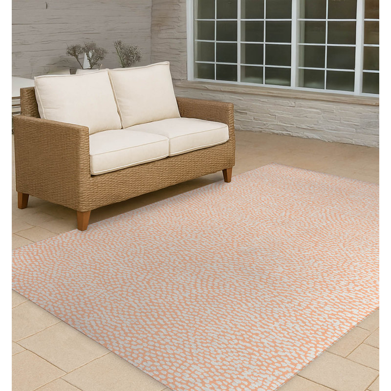 Twinkle Splat Non-Slip Outdoor Rug, Rectangle 3' x 5'