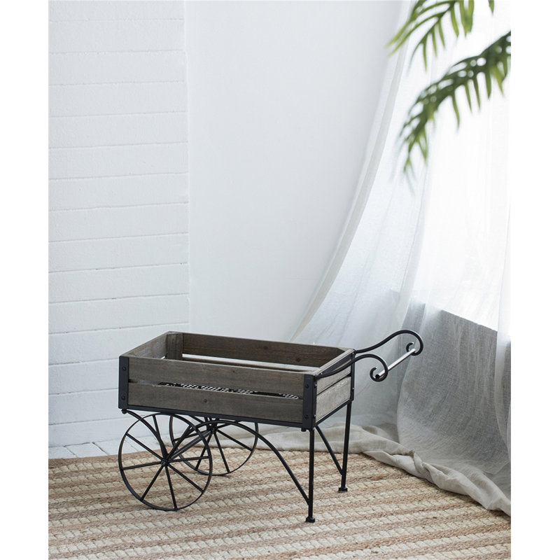 Jardinière rustique pour petits espaces