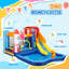 AIYAPLAY Bouncy Castle for Children with Water Slide 360 x 250 x 195 cm