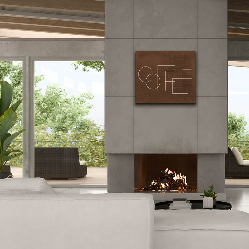 «Epic Graffiti» «Coffee I» par Jess Aiken, art mural sur toile, H 26 po x l 30 po x P 1,5 po