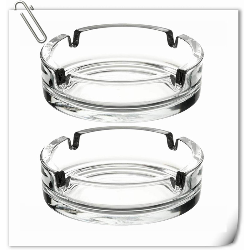 Rephen Glass Ashtray, Clear