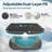 Dual-layer Cuddler Orthopedic Pet Bed For All Seasons in Gray-292113568-292113580