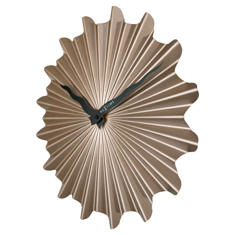 Metal Wall Clock, Brown