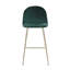 Bethel Upholstered Counter Stool with Metal Frame-867232537