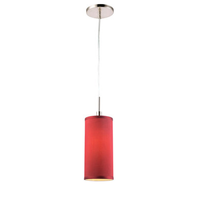 Luminaire suspendu cylindrique à 1 lumière Keiser