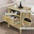  Lagoon Fluted 2 Drawer Nightstand, Bedside Table with Storage Drawers, Night Stand for Bedroom, End Table or Side Table for Living Room, 15.7" D x 18.9" W x 24" H