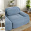 Luxury Corduroy L-shaped Sofas, No Assembly, Ergonomic Design For Home