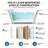 Selene 59'' x 27.5'' Freestanding Soaking Acrylic Bathtub with Side Drain-126450861