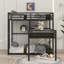 L Shaped Metal Triple Twin Size Bunk Bed