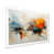 White Single Picture Framed