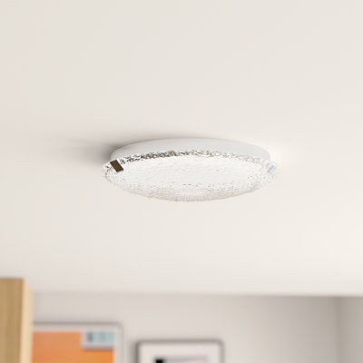 Rencher Glass LED Flush Mount