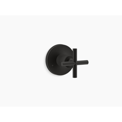 Purist Transfer Valve Trim with Cross Handle