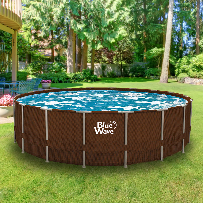 Blue Wave Wicker Pool