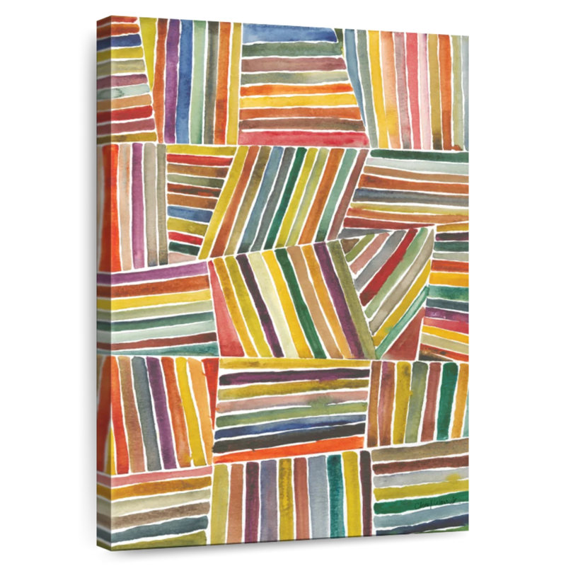 Avery Stripes I, 48" H x 32" W
