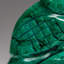 Genuine Polished Malachite Owl Carving (170 Grams)