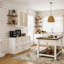 Armoire de rangement murale de 30 po de largeur avec portes en rotin et tablette réglable, armoire murale pour salle de lavage, salle de bain, cuisine-1458669721