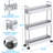 Taranto 66.55cm H x 40.1cm W Utility Cart with Wheels-468437871