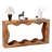 63" Farmhouse Console Table for Entryway, Behind Sofa, Hallway, Living Room, Scalloped Design-578667390