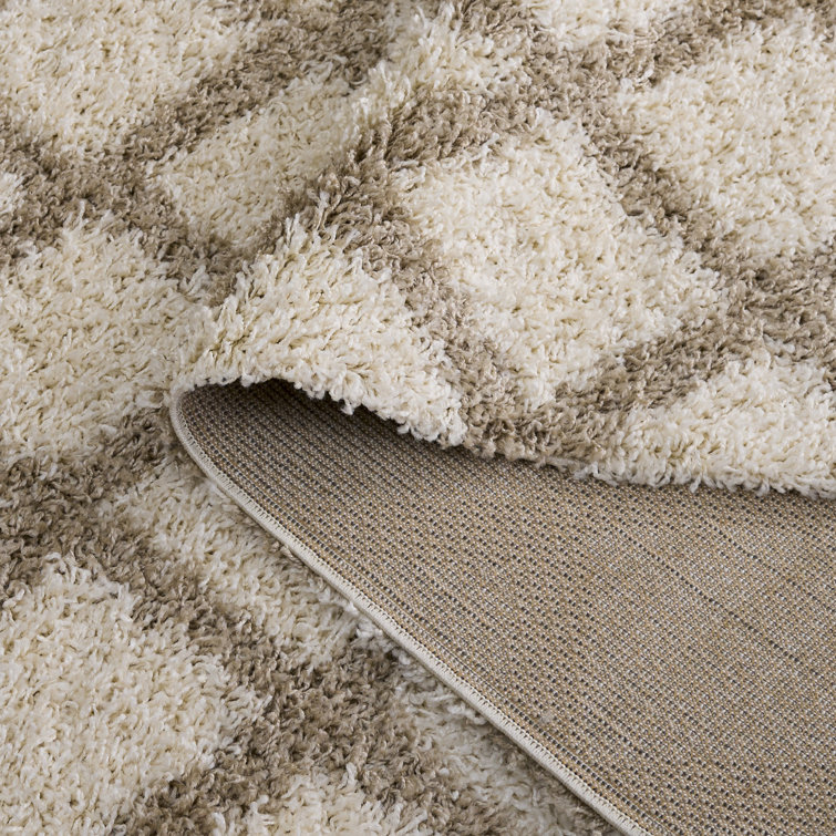 Lapidge Geometric Ivory Area Rug