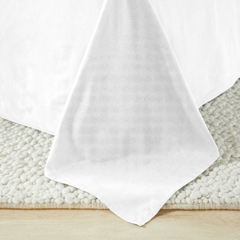 Ensemble de draps Orion, Ensemble de draps pour lit très grand californien, Blanc