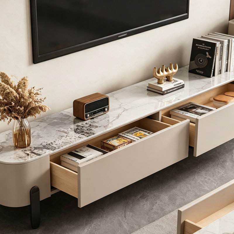 Meuble télé avec rangement Modern