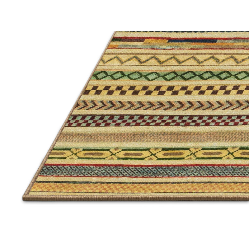 Abstract Indoor Rug, Rectangle 2' x 3'