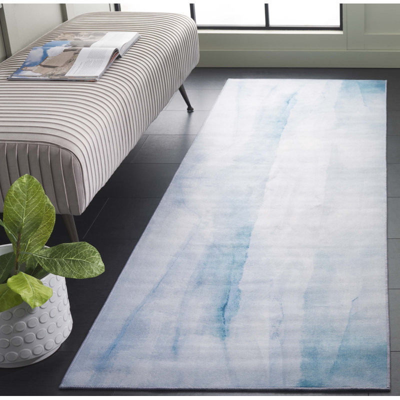 Doleman Performance Machine Washable Abstract Rug, Runner 2'6" x 8'