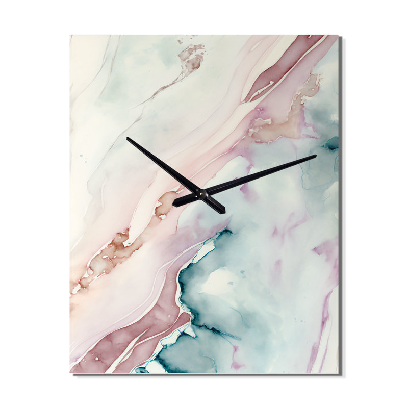 Sudden Solitude In Elevated Blush V - Horloge murale, Grand